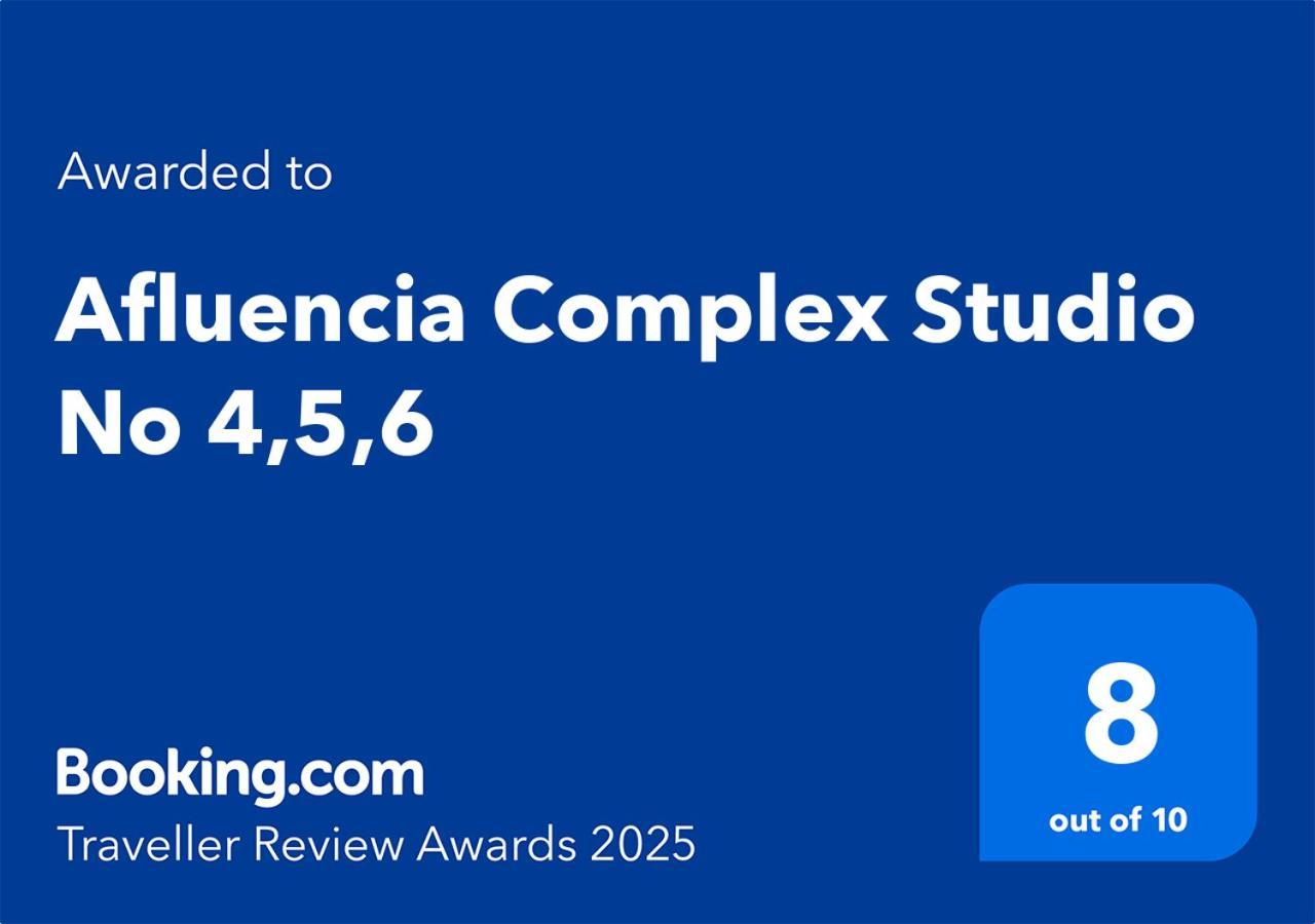 Afluencia Complex Studio No 4,5,6 Naousa  Bagian luar foto